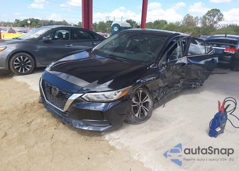 2021 Nissan Sentra Sv Xtronic Cvt из США, поврежденный, VIN 3N1AB8CV1MY282443